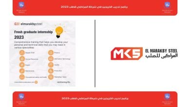 برنامج تدريب الخريجين في شركة المراكبي للصلب 2023