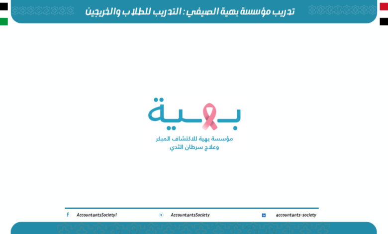 تدريب مؤسسة بهية الصيفي : التدريب للطلاب والخريجين